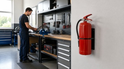 На какой высоте и где вешать огнетушитель в помещении