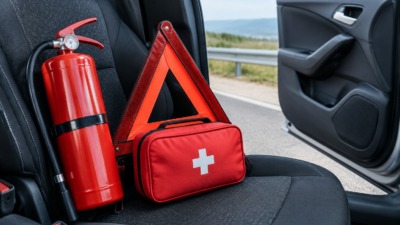 Возгорание автомобиля: чем тушить и что делать